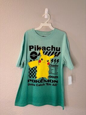 Pokemon Boys Hybrid Size M T-shirt